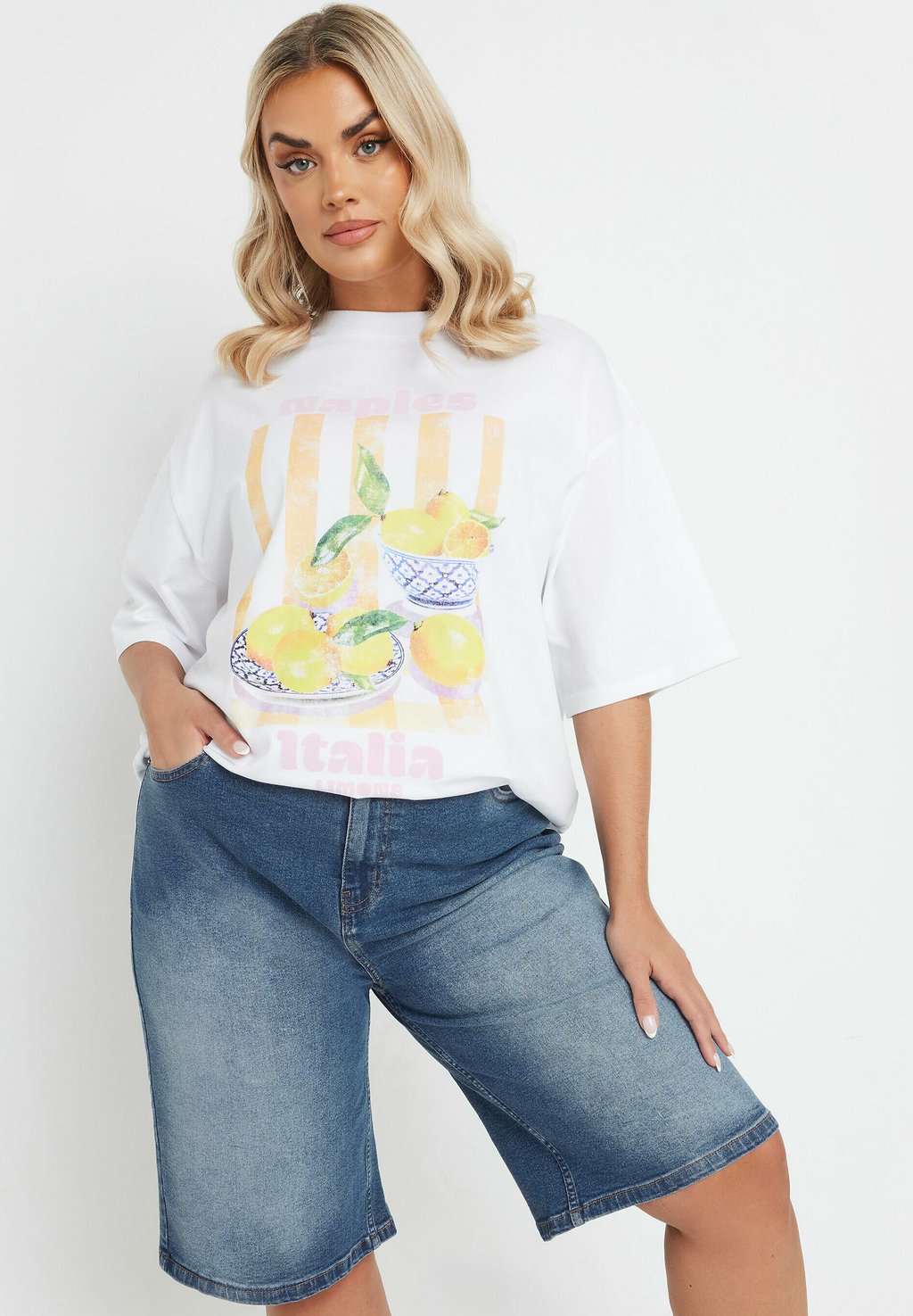 Джинсовые шорты Yours Clothing, синий
Джинсовые шорты Yours Clothing, синий