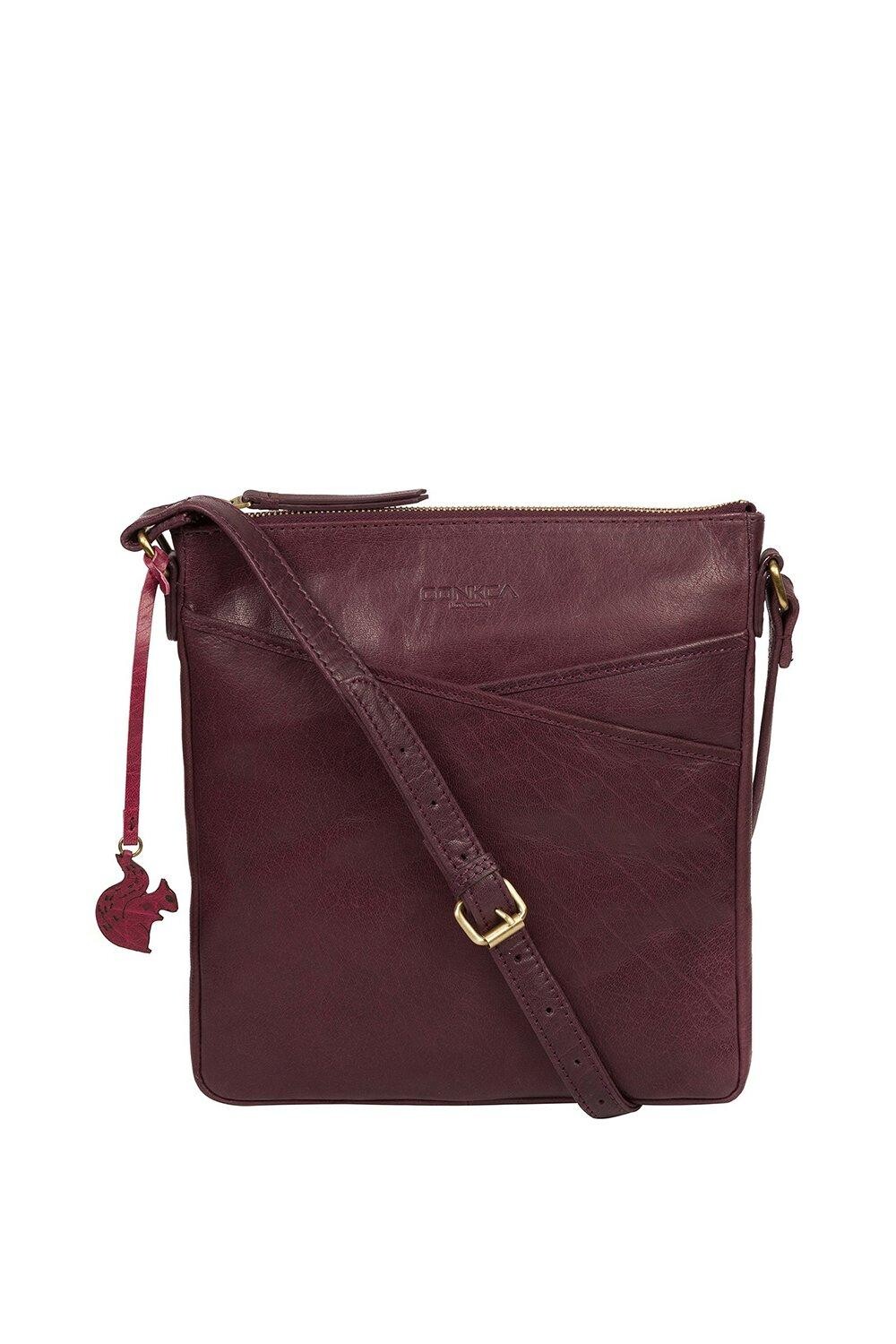 Кожаная сумка через плечо 'Avril' Conkca London, фиолетовый
Кожаная сумка через плечо 'Avril' Conkca London, фиолетовый