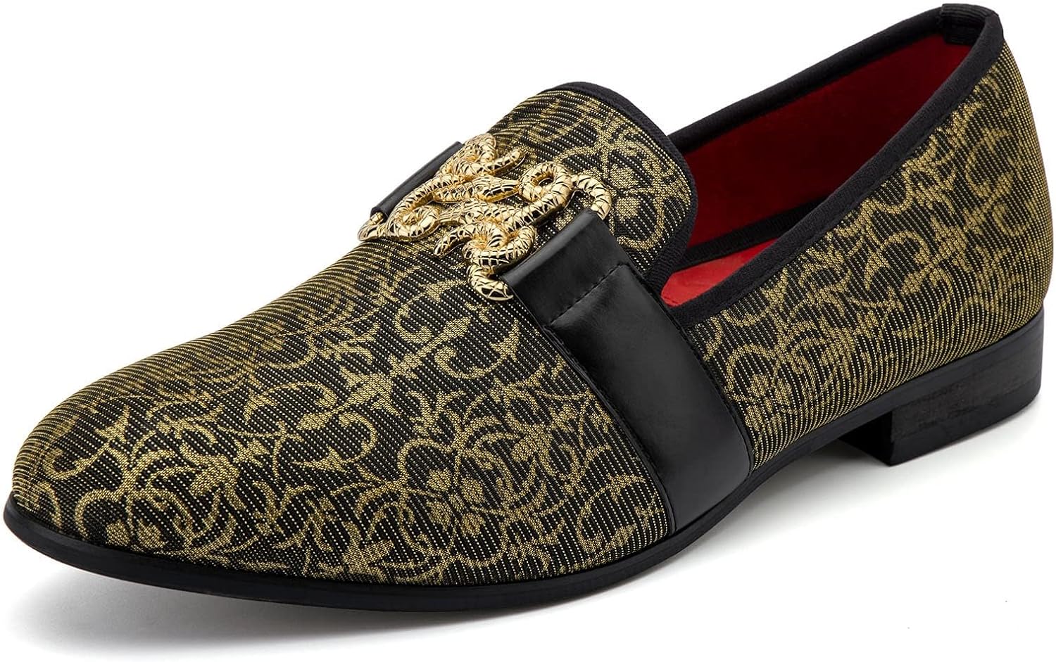 Мужские бархатные лоферы Meijiana - стильная повседневная обувь с низким каблуком для мужчин, резиновая подошва и металлическая пряжка - идеально для делового и официального стиля, модная мужская обувь, золотой
Мужские бархатные лоферы Meijiana - стильная повседневная обувь с низким каблуком для мужчин, резиновая подошва и металлическая пряжка - идеально для делового и официального стиля, модная мужская обувь, золотой
