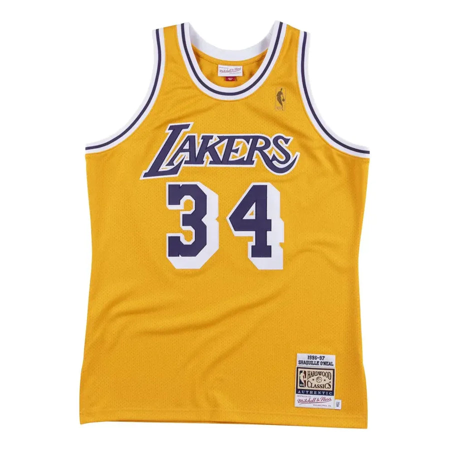 Джерси Mitchell & Ness x NBA Los Angeles Lakers 1996-97 Jersey 'Shaquille O'Neal 34', желтый
Джерси Mitchell & Ness x NBA Los Angeles Lakers 1996-97 Jersey 'Shaquille O'Neal 34', желтый
