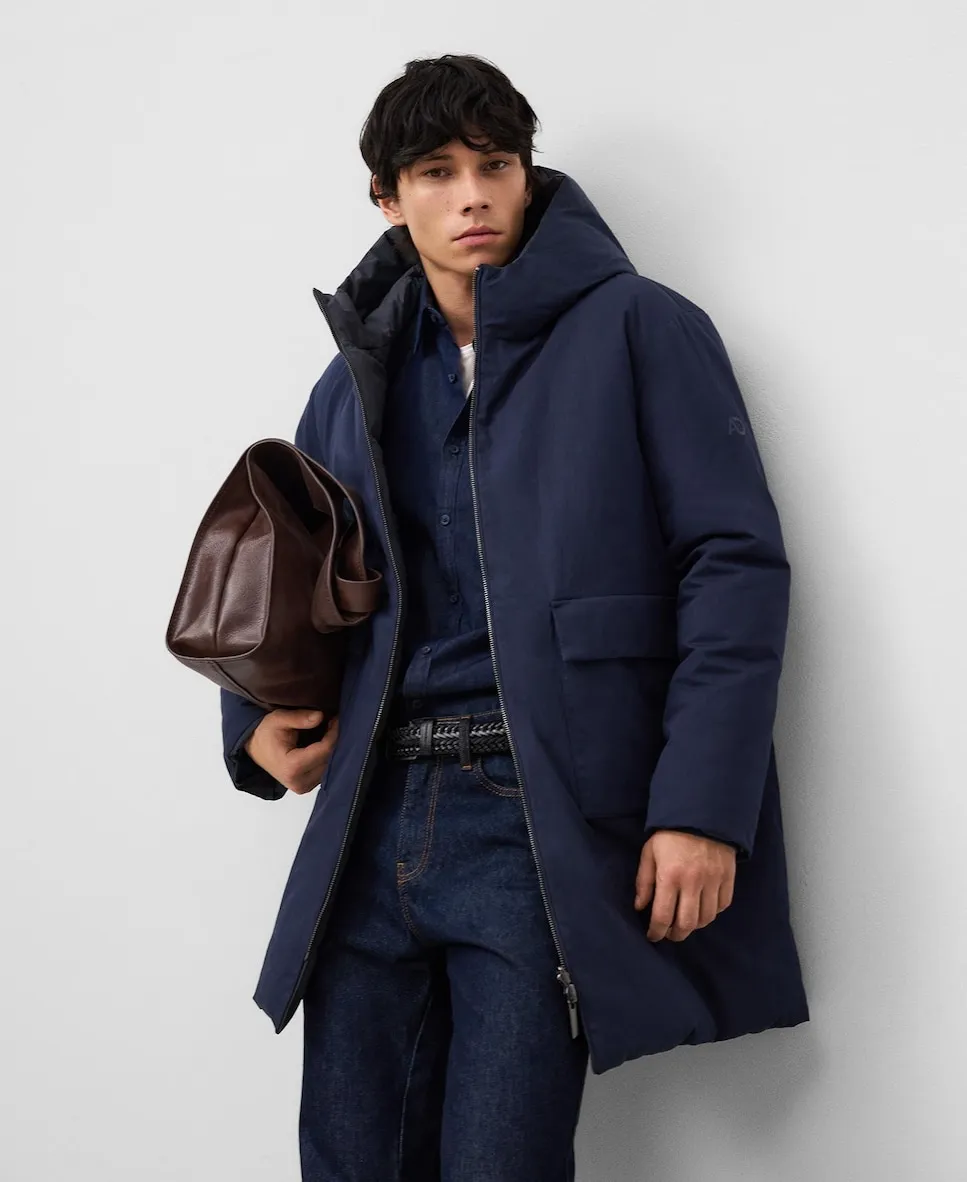 Мужская стеганая двусторонняя куртка Adolfo Dominguez, темно-синий
Мужская стеганая двусторонняя куртка Adolfo Dominguez, темно-синий