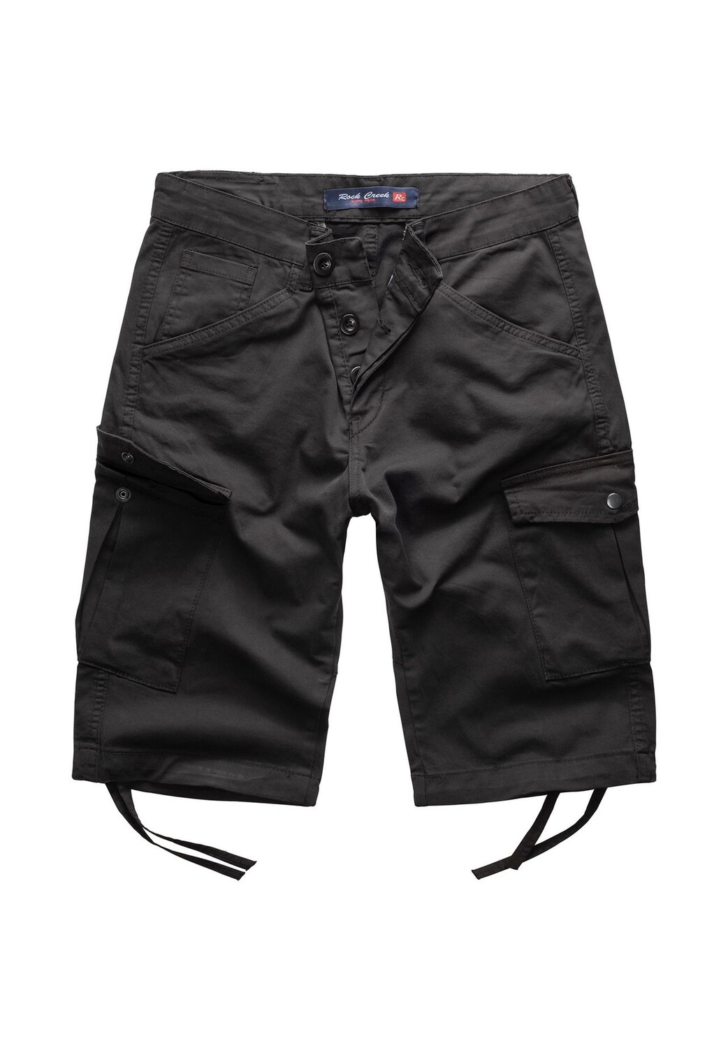 Шорты карго стандартного кроя Rock Creek, черный
Шорты карго стандартного кроя Rock Creek, черный