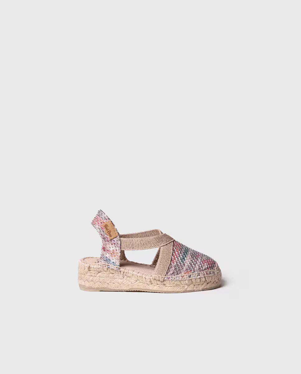 Эспадрильи для девочек из блестящей и эластичной ткани Toni Pons, многоцветный
Эспадрильи для девочек из блестящей и эластичной ткани Toni Pons, многоцветный