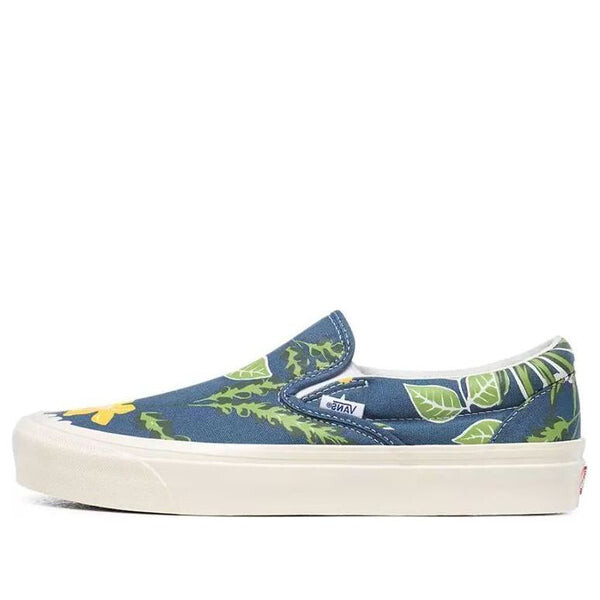 Кроссовки classic slip-on 98 dx 'aloha navy' Vans, синий 
Кроссовки classic slip-on 98 dx 'aloha navy' Vans, синий