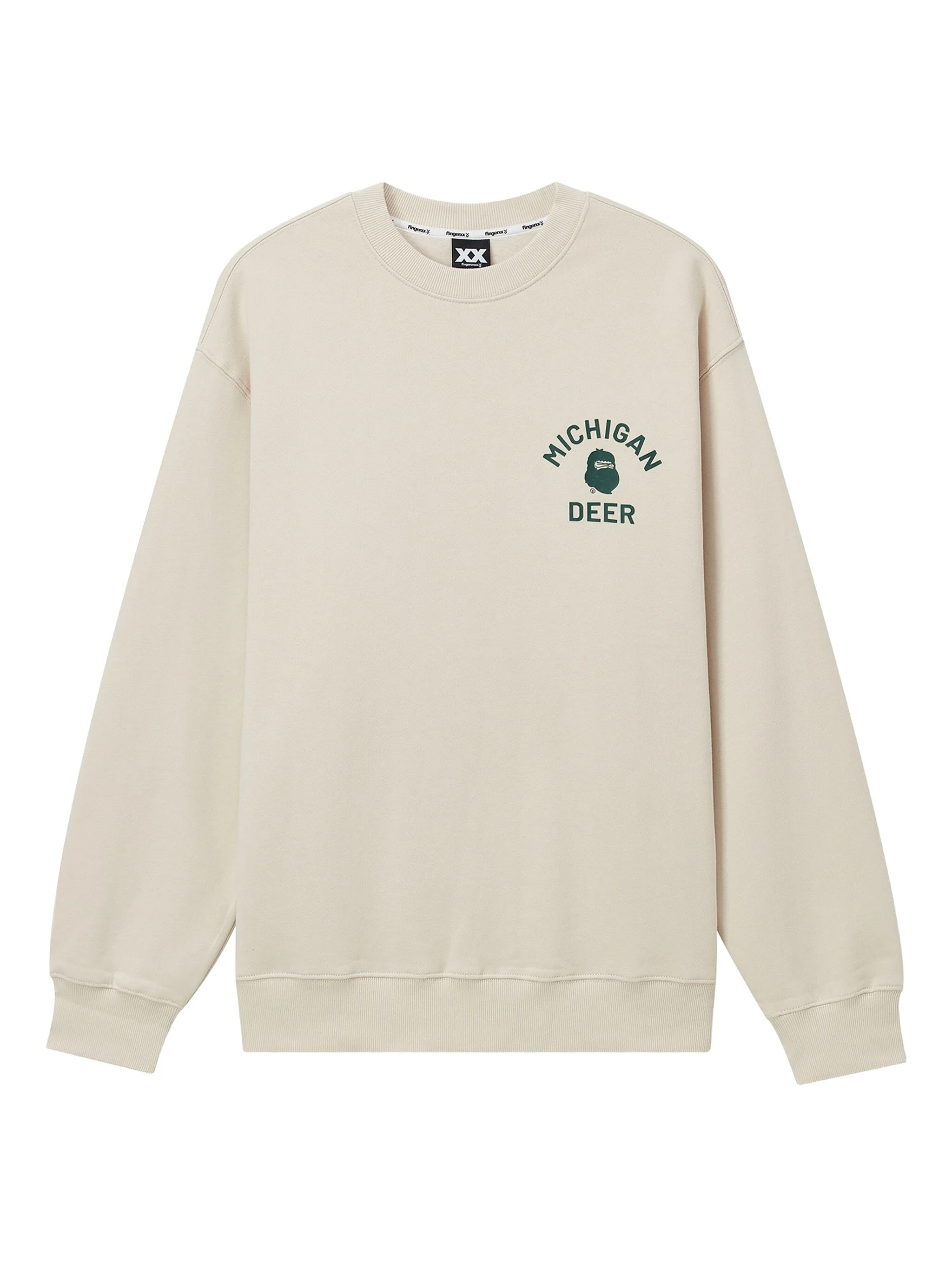 Хлопковая толстовка Fingercroxx, бежевый
Хлопковая толстовка Fingercroxx, бежевый