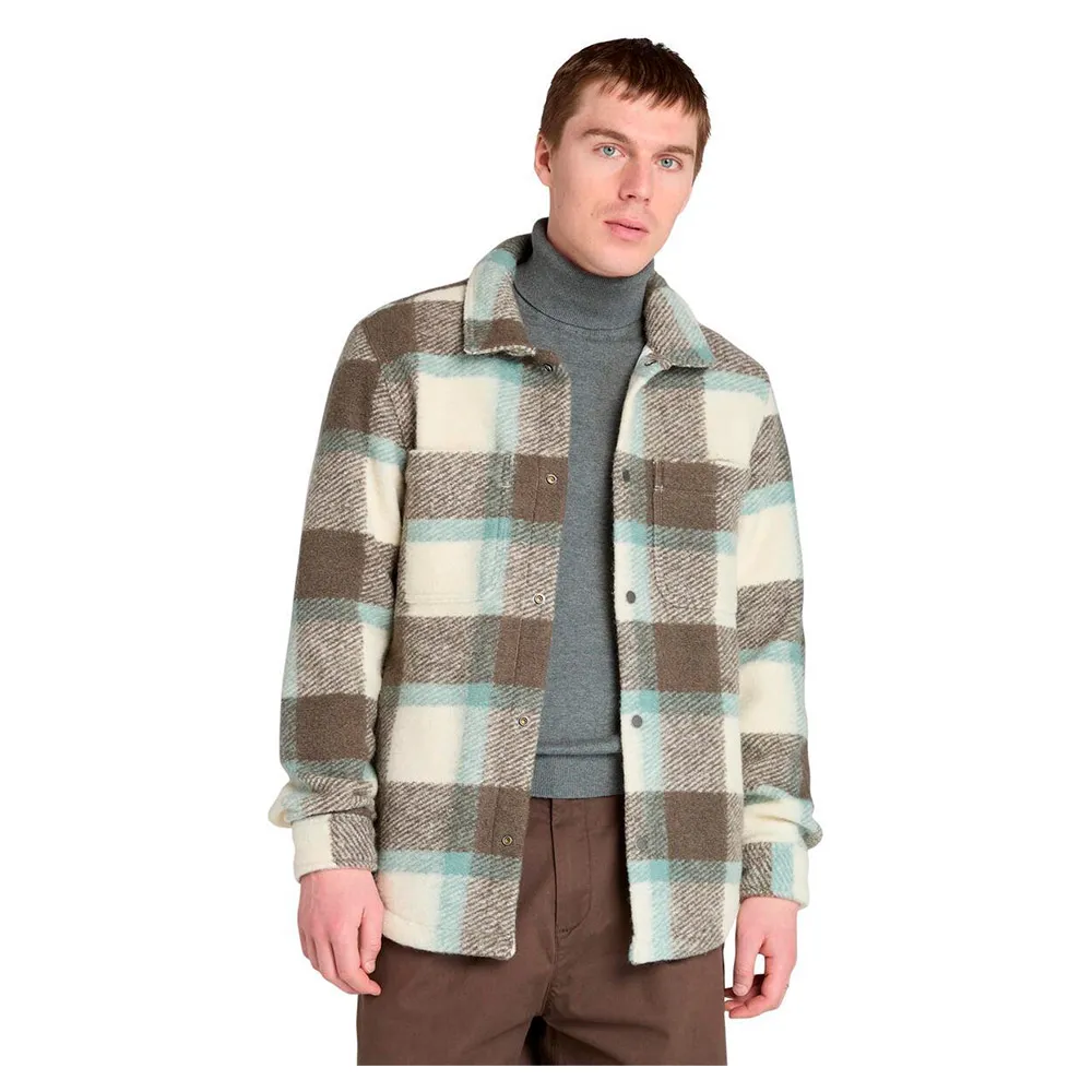 Рубашка с длинным рукавом Timberland Wool Blend, белый
Рубашка с длинным рукавом Timberland Wool Blend, белый