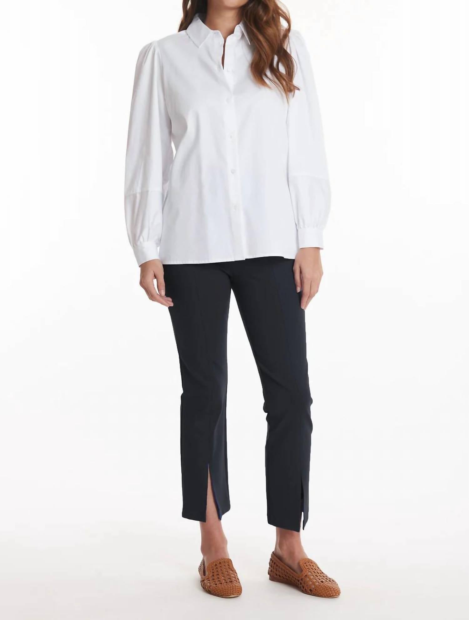 Укороченные брюки Maggie Ponte черного цвета Tyler Boe
Укороченные брюки Maggie Ponte черного цвета Tyler Boe