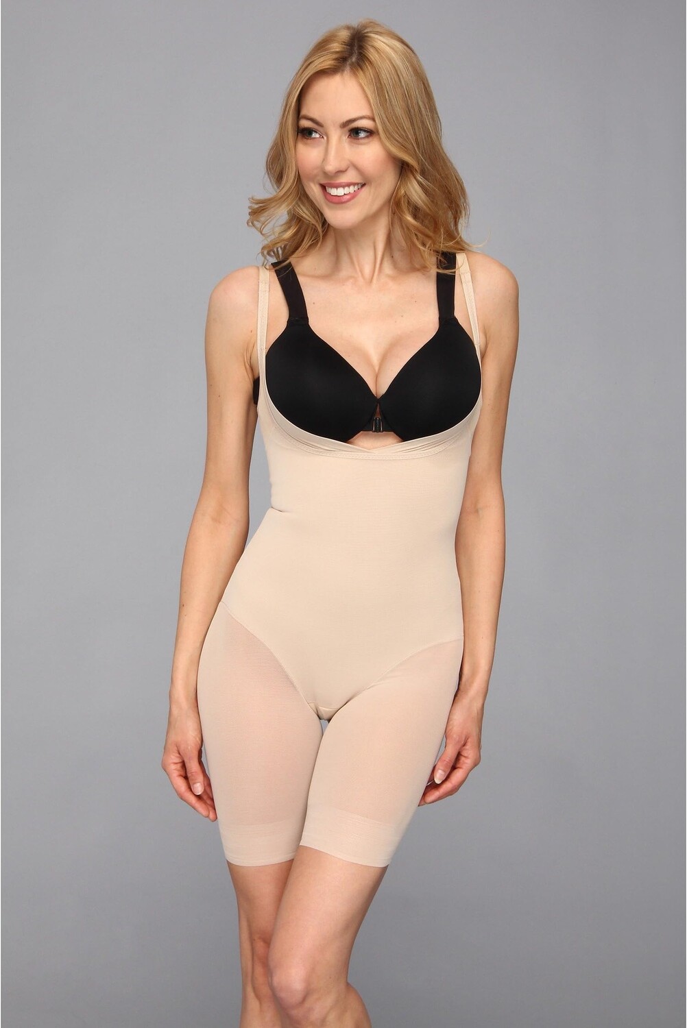 Очень прочные прозрачные моделирующие стройняшки с открытым бюстом до середины бедра Miraclesuit, цвет Nude
Очень прочные прозрачные моделирующие стройняшки с открытым бюстом до середины бедра Miraclesuit, цвет Nude