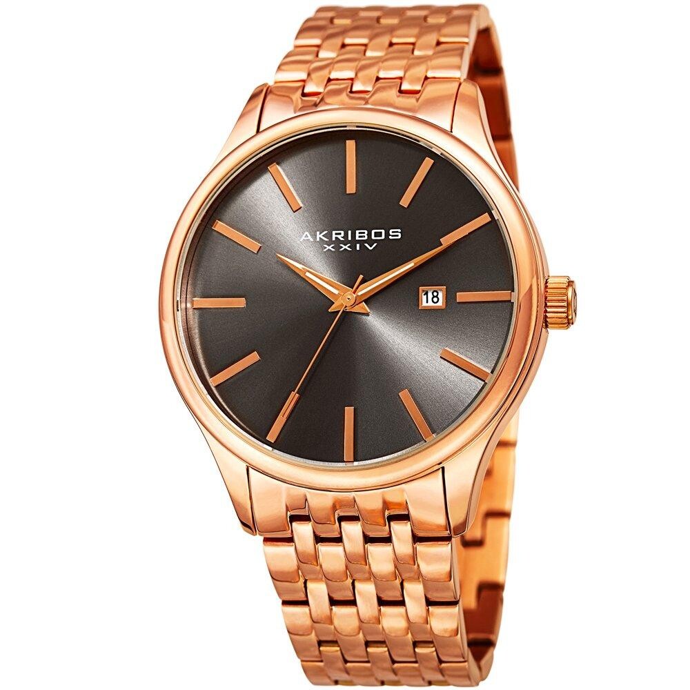 Нарядные часы AK941 в круглом корпусе Akribos, серый
Нарядные часы AK941 в круглом корпусе Akribos, серый