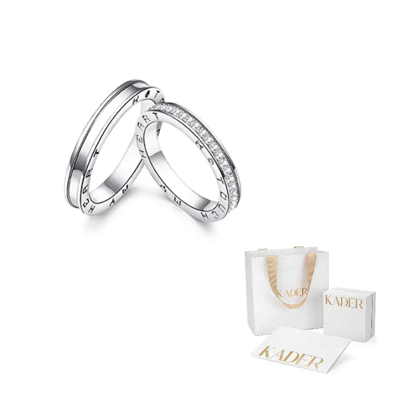 KADER Кольцо из серебра 925 пробы с кубическим цирконием Unisex Rose Gold
KADER Кольцо из серебра 925 пробы с кубическим цирконием Unisex Rose Gold