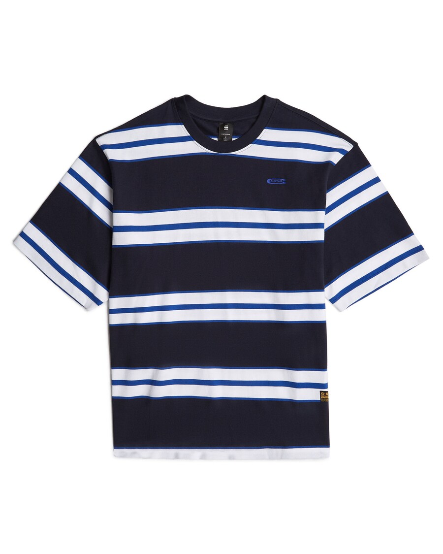 Рубашка G-STAR Boxy, синий/темно-синий 
Рубашка G-STAR Boxy, синий/темно-синий