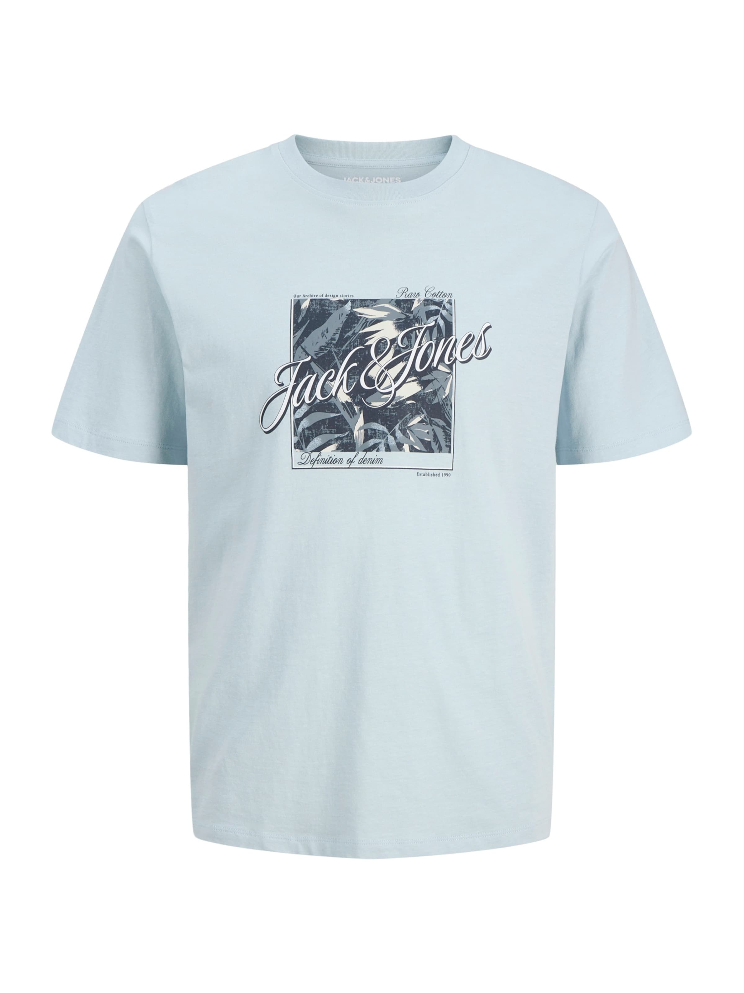 JACK & JONES Футболка 'JJHONOLULU' в цвете Smoke Blue, Sky Blue
JACK & JONES Футболка 'JJHONOLULU' в цвете Smoke Blue, Sky Blue