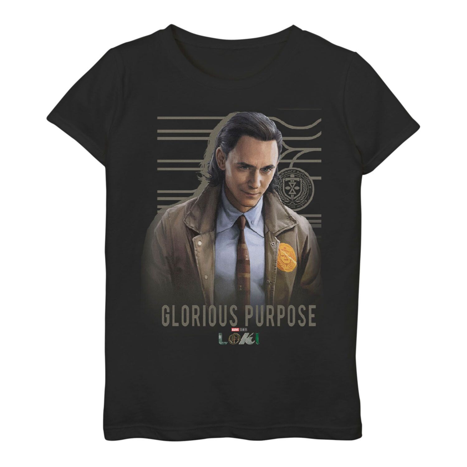 Футболка с портретом и рисунком Marvel Loki Glorious Purpose для девочек 7–16 лет Marvel
Футболка с портретом и рисунком Marvel Loki Glorious Purpose для девочек 7–16 лет Marvel