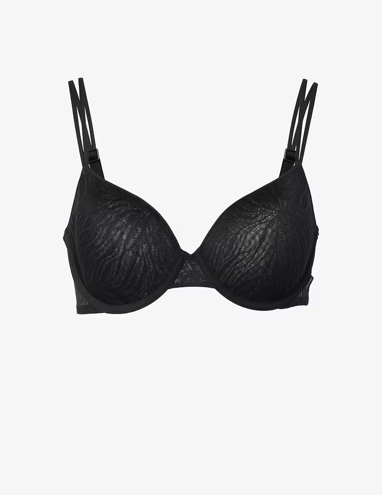 Бюстгальтер пуш-ап с деми-подкладкой Calvin Klein, черный
Бюстгальтер пуш-ап с деми-подкладкой Calvin Klein, черный