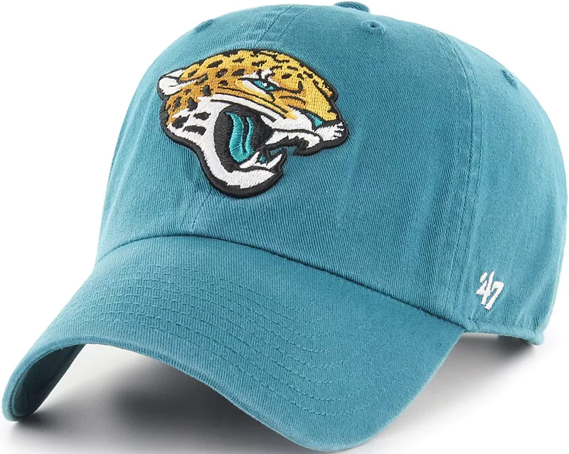 Темно-бирюзовая регулируемая шапка для взрослые Jacksonville Jaguars '47 Clean Up
Темно-бирюзовая регулируемая шапка для взрослые Jacksonville Jaguars '47 Clean Up