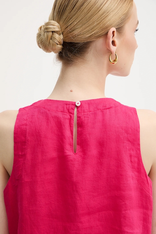 Льняная блузка United Colors Of Benetton, розовый
Льняная блузка United Colors Of Benetton, розовый