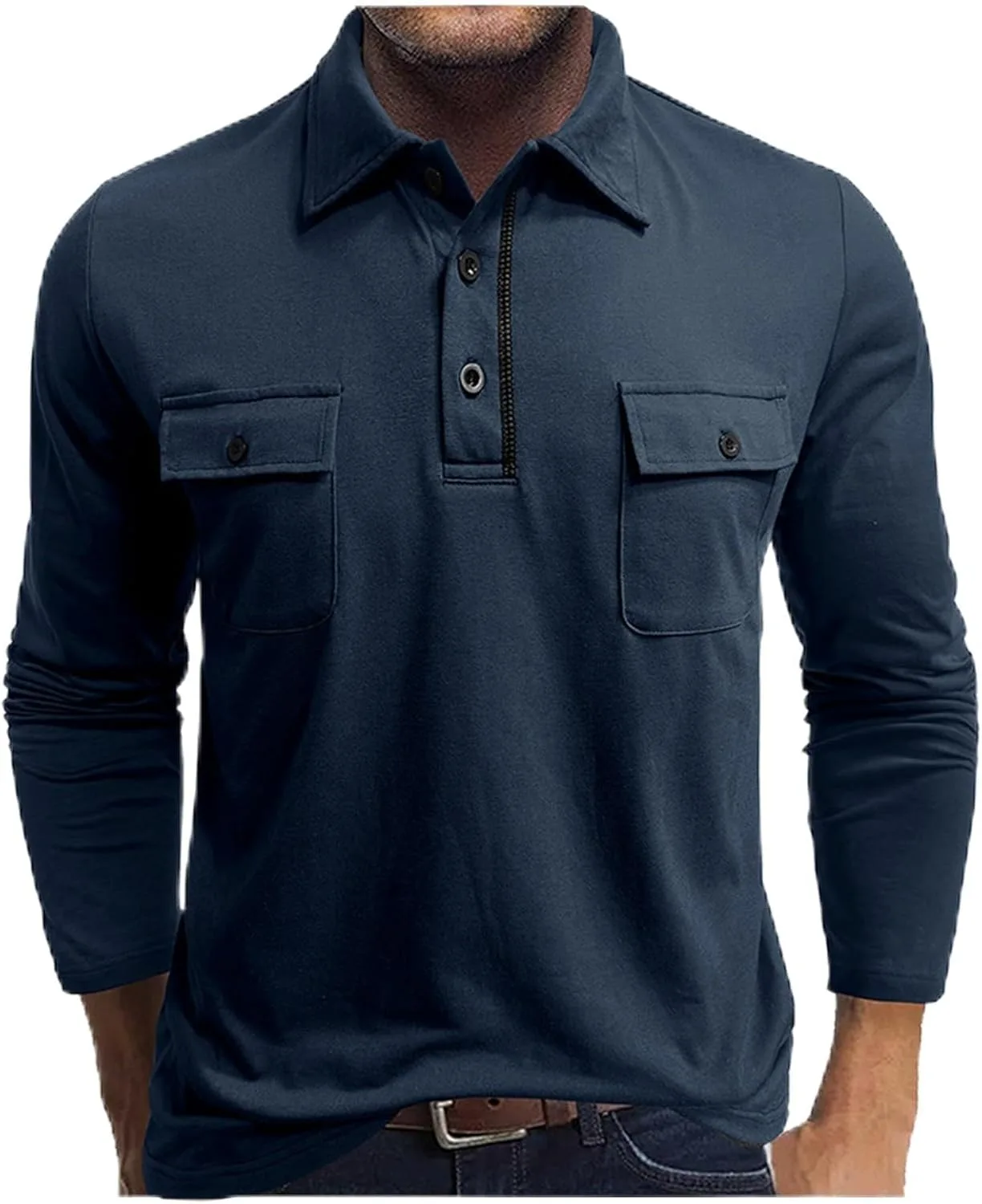 Мужская поло с длинным рукавом тактическая классическая с карманами YSERB
Мужская поло с длинным рукавом тактическая классическая с карманами YSERB