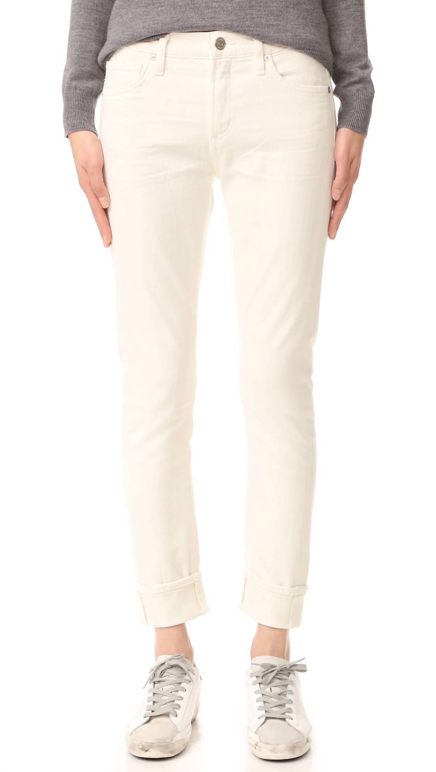 Jazmin Узкие прямые джинсы с манжетами на щиколотке в натуральном цвете Citizens of Humanity, цвет natural
Jazmin Узкие прямые джинсы с манжетами на щиколотке в натуральном цвете Citizens of Humanity, цвет natural