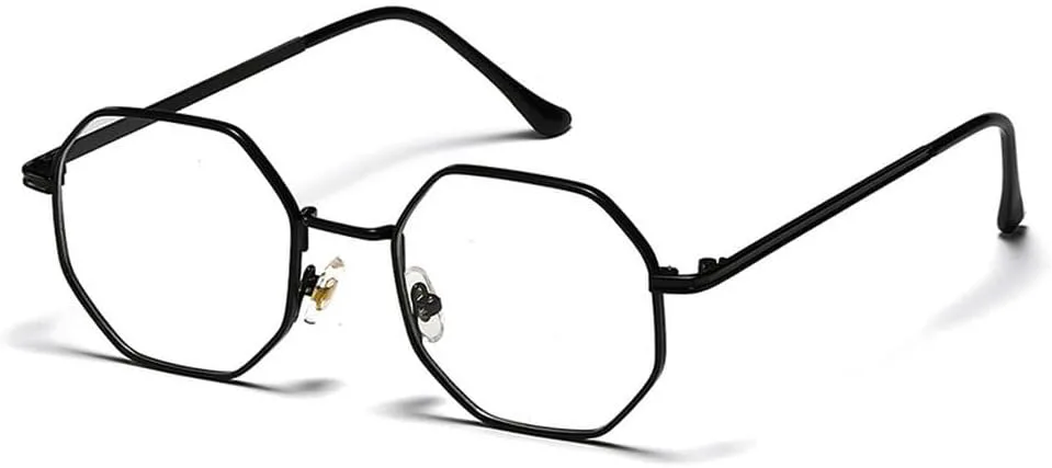 Ретро-солнцезащитные очки в шестиугольной металлической оправе, модные, цвет розовое золото, зеркальные, защита от УФ-излучения UV400 TKKTLLT, Black Clear
Ретро-солнцезащитные очки в шестиугольной металлической оправе, модные, цвет розовое золото, зеркальные, защита от УФ-излучения UV400 TKKTLLT, Black Clear