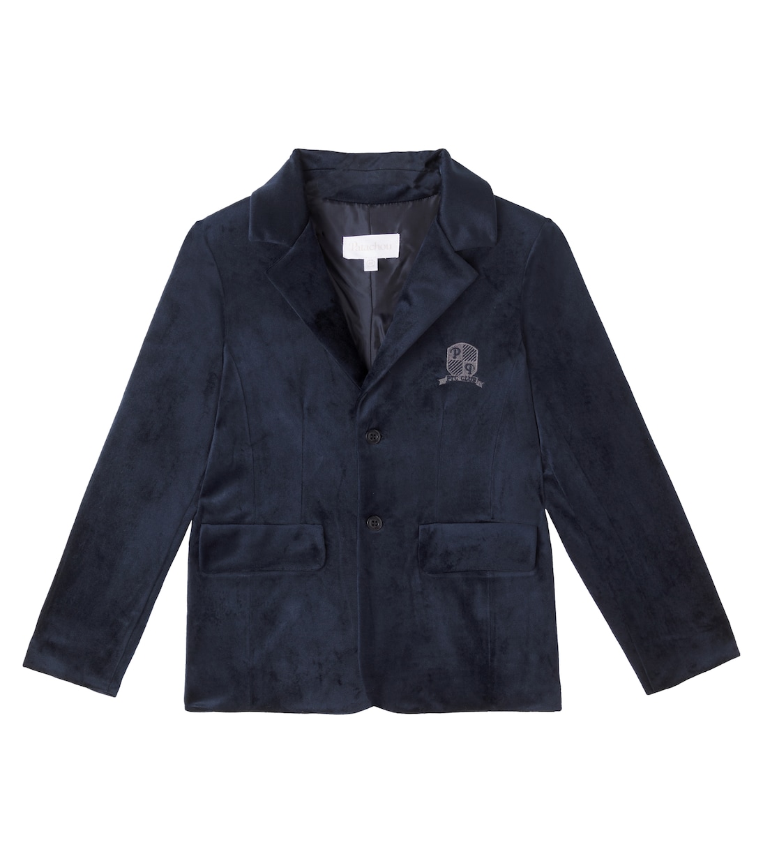 Вышитый бархатный блейзер Patachou, Marine
Вышитый бархатный блейзер Patachou, Marine