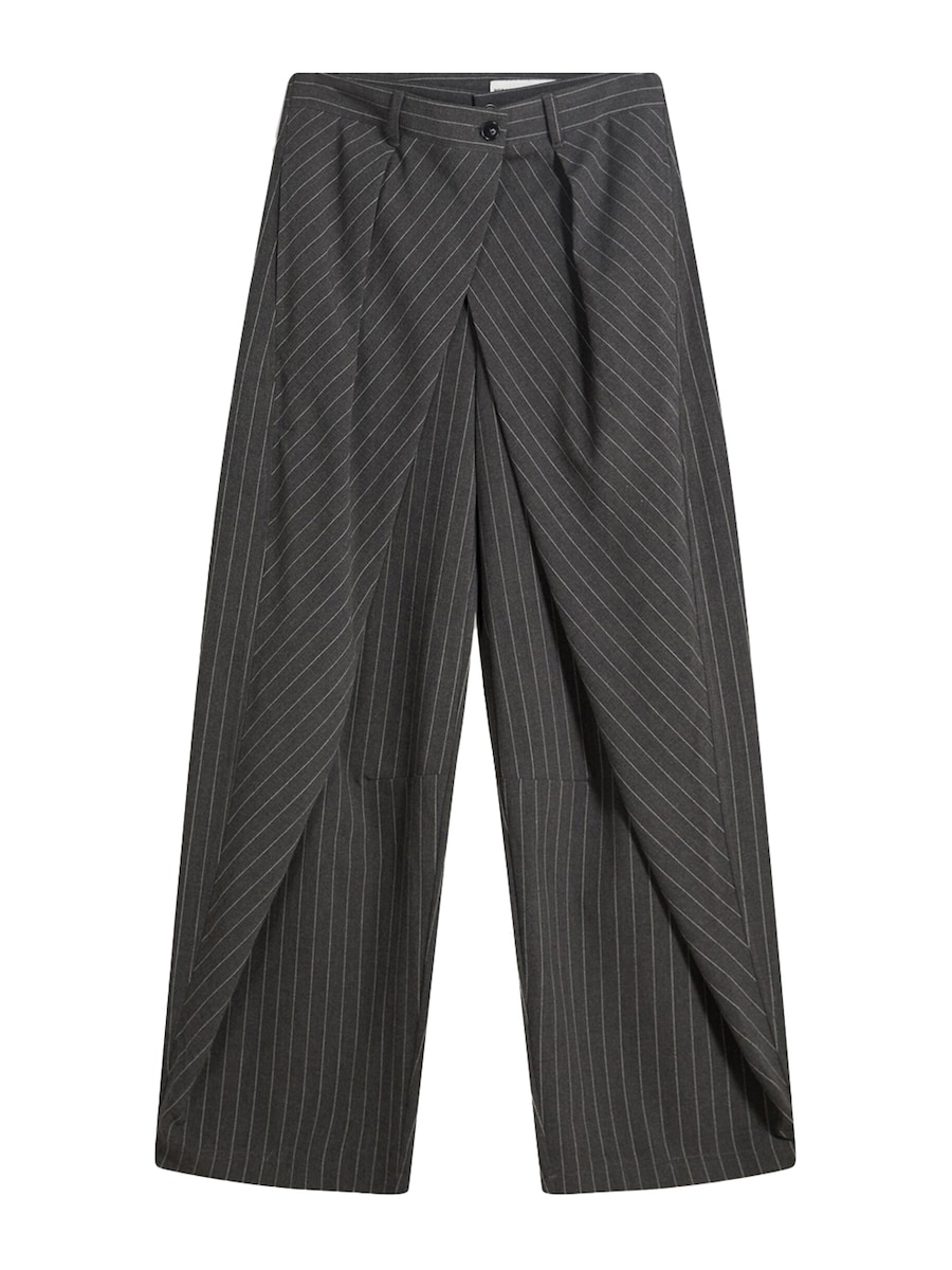 Мешковатые брюки со складками спереди Bershka, антрацит/светло-серый
Мешковатые брюки со складками спереди Bershka, антрацит/светло-серый