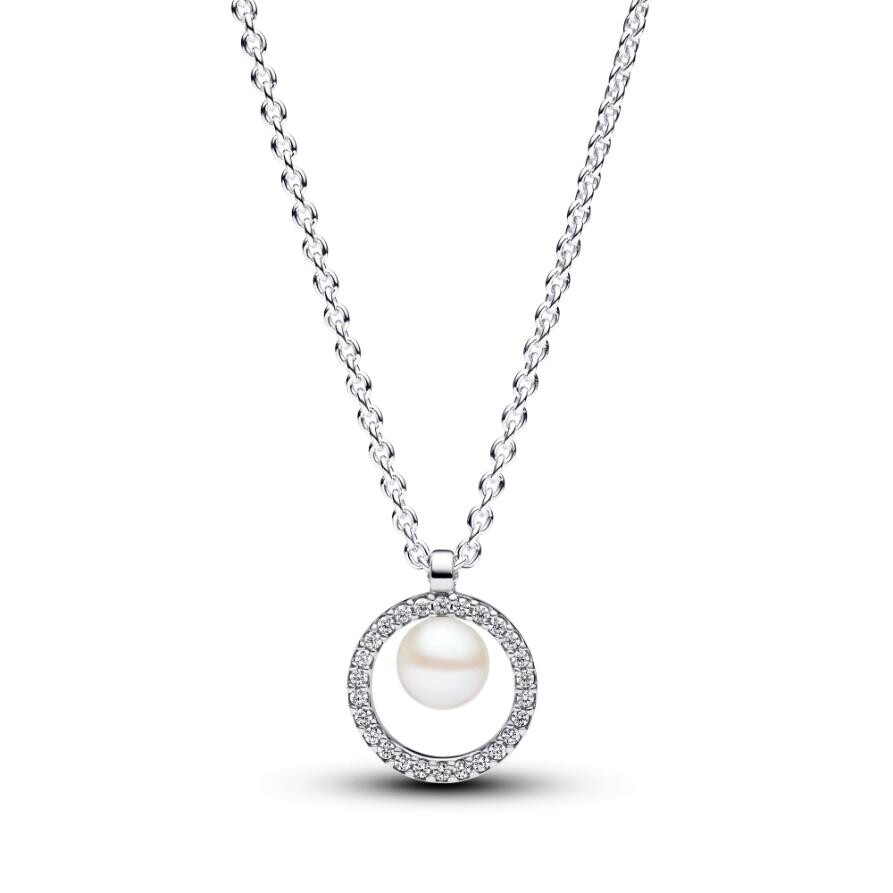 Ожерелье Treated Freshwater Cultured Pearl & Pavé Collier Pandora, стерлинговое серебро
Ожерелье Treated Freshwater Cultured Pearl & Pavé Collier Pandora, стерлинговое серебро