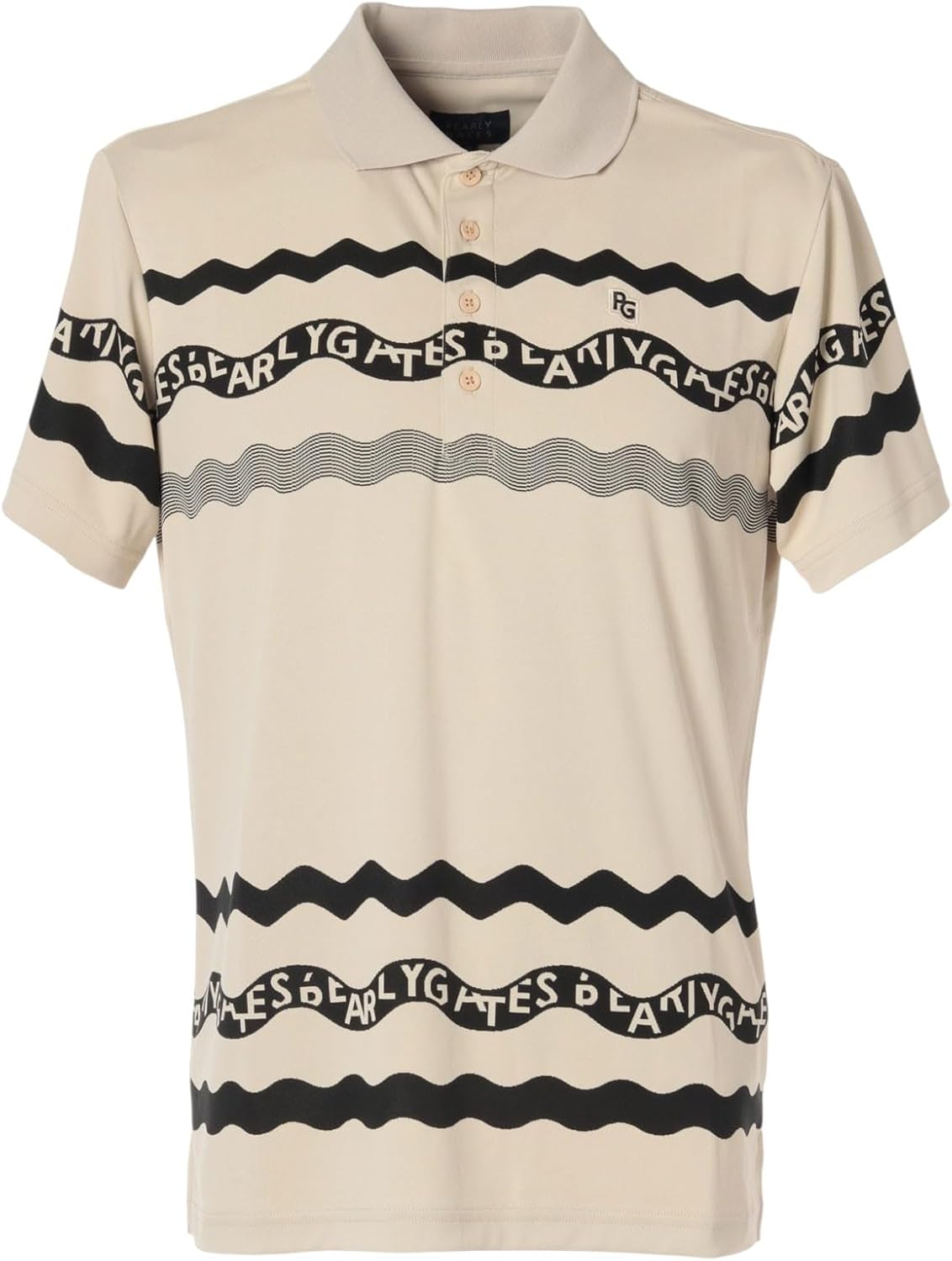 Мужская поло-рубашка с коротким рукавом Parly Gates 053-5260823 (с каймой и логотипом в виде волны) Pearly Gates, бежевый
Мужская поло-рубашка с коротким рукавом Parly Gates 053-5260823 (с каймой и логотипом в виде волны) Pearly Gates, бежевый