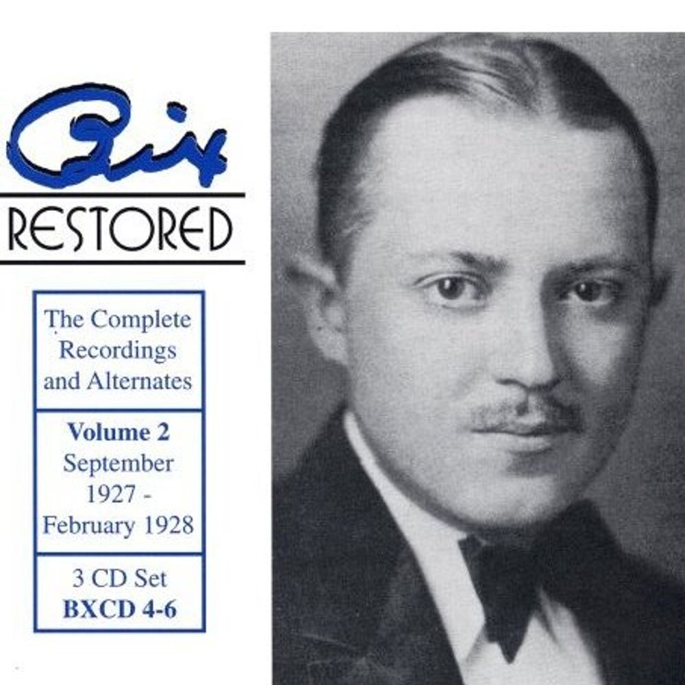 Диск CD Bix Restored, Vol. 1 - Bix Beiderbecke
Диск CD Bix Restored, Vol. 1 - Bix Beiderbecke