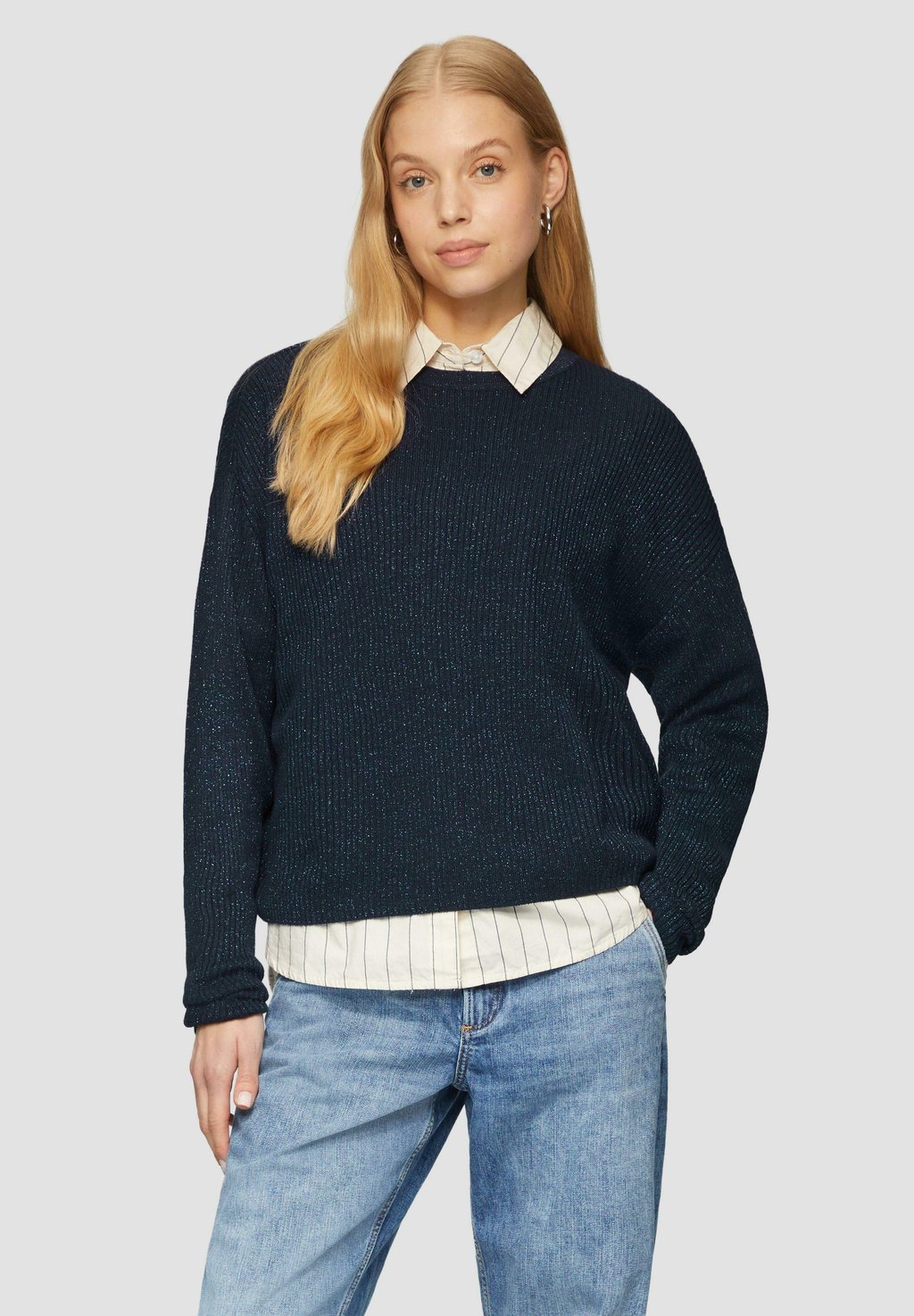 Джемпер QS, темно-синий
Джемпер QS, темно-синий