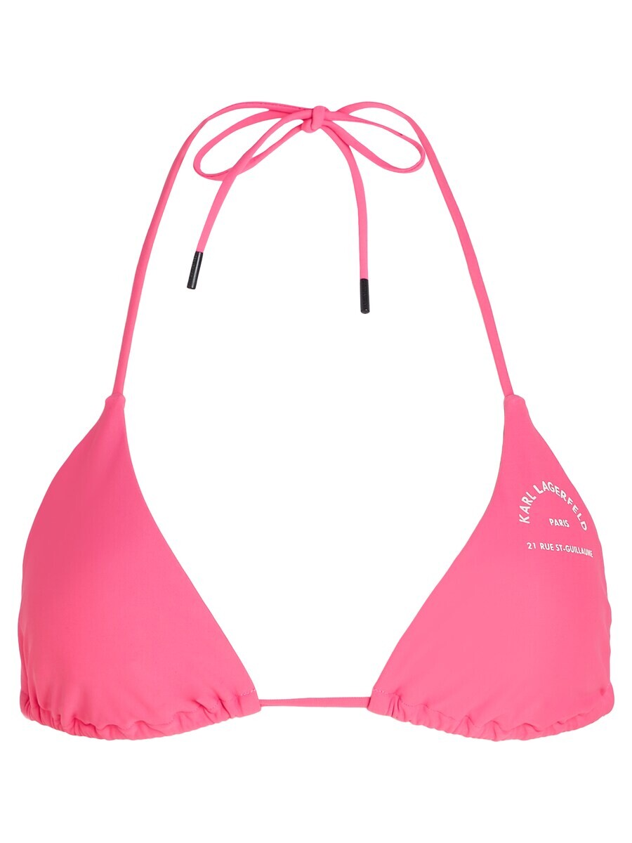Треугольный бикини-топ Karl Lagerfeld Triangle Bikini Top Rue St-Guillaume, розовый
Треугольный бикини-топ Karl Lagerfeld Triangle Bikini Top Rue St-Guillaume, розовый