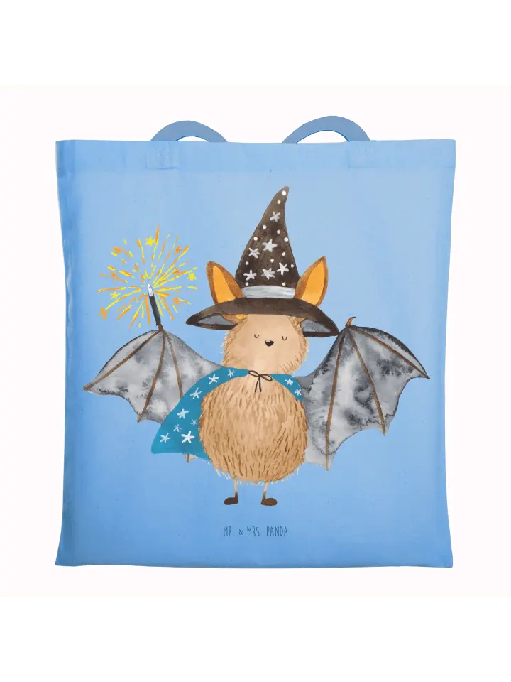 Сумка для переноски Mr & Mrs Panda Fledermaus Zauberer ohne Spruch, небесно-синий
Сумка для переноски Mr & Mrs Panda Fledermaus Zauberer ohne Spruch, небесно-синий