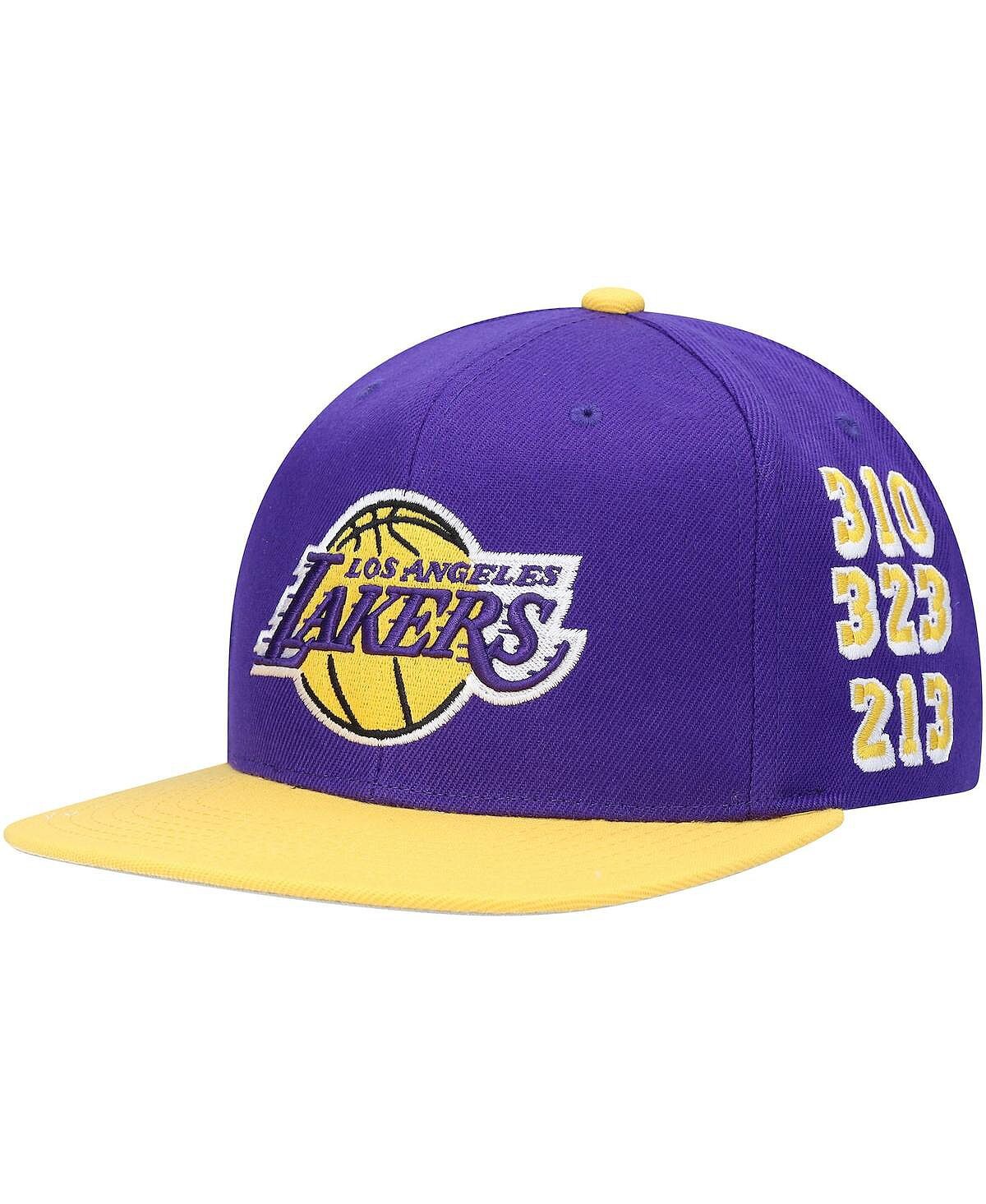 Мужская фиолетовая кепка Snapback с кодом города Лос-Анджелес Лейкерс Mitchell & Ness
Мужская фиолетовая кепка Snapback с кодом города Лос-Анджелес Лейкерс Mitchell & Ness