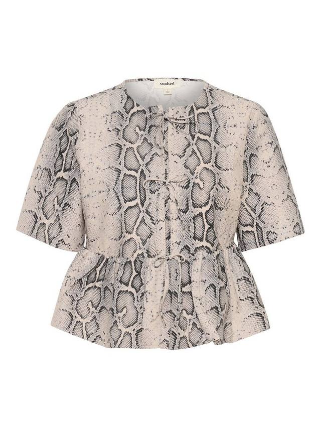 Топ Xala с принтом змеиной кожи и завязкой спереди Soaked In Luxury, Grey/Multi
Топ Xala с принтом змеиной кожи и завязкой спереди Soaked In Luxury, Grey/Multi