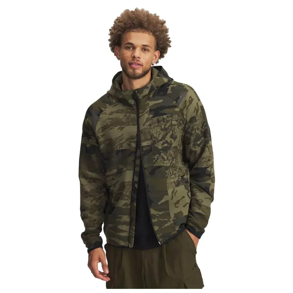 Куртка Under Armour Unstoppable Fleece Camo, зеленый 
Куртка Under Armour Unstoppable Fleece Camo, зеленый