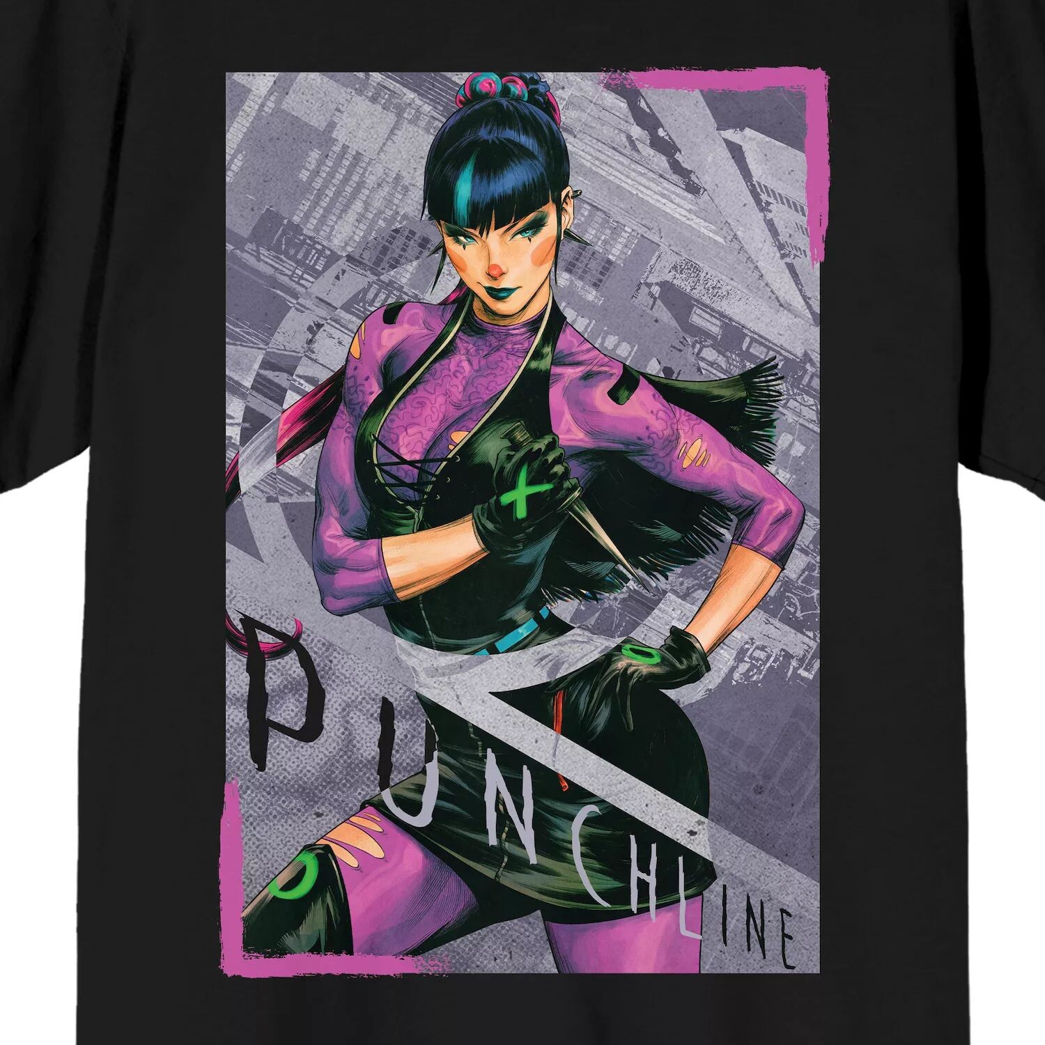 Мужская футболка с комиксами DC Punchline Licensed Character
Мужская футболка с комиксами DC Punchline Licensed Character