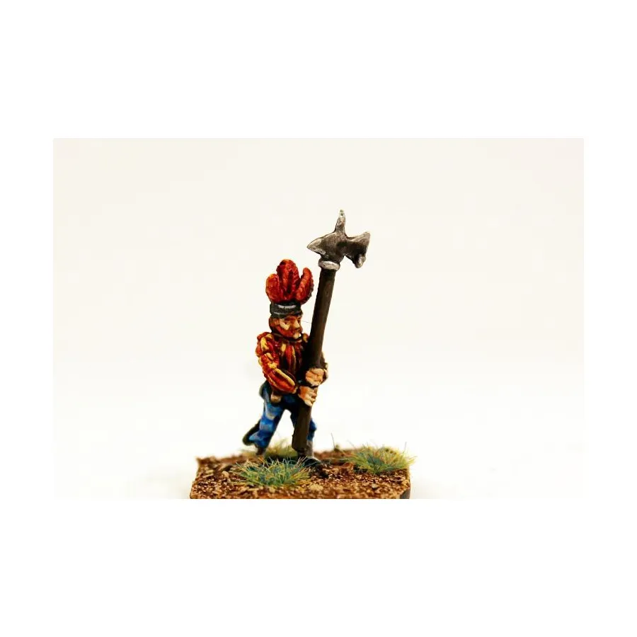 Ландскнехт-алебардный гвардеец, Altuos Historical Miniatures - Early 16th Century (15mm)
Ландскнехт-алебардный гвардеец, Altuos Historical Miniatures - Early 16th Century (15mm)