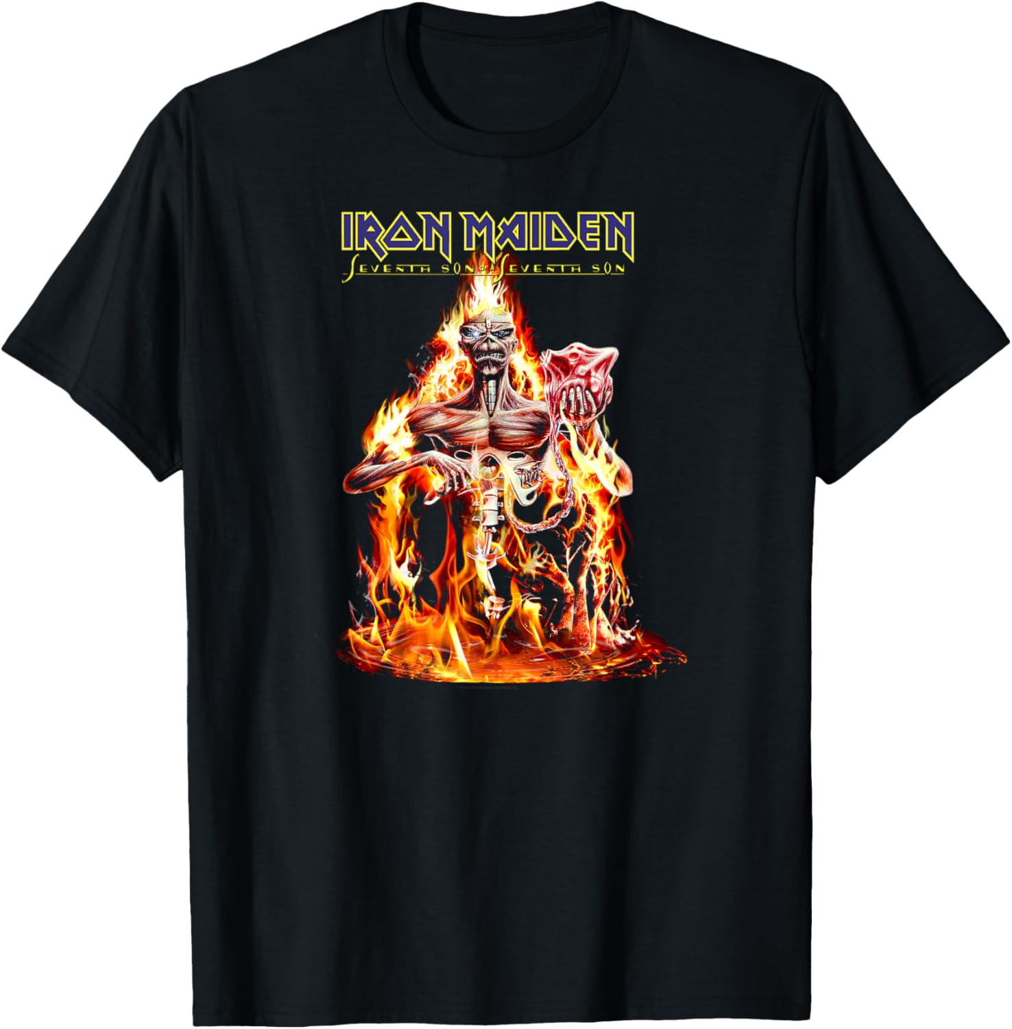 Футболка Iron Maiden - Seventh Son, черный
Футболка Iron Maiden - Seventh Son, черный