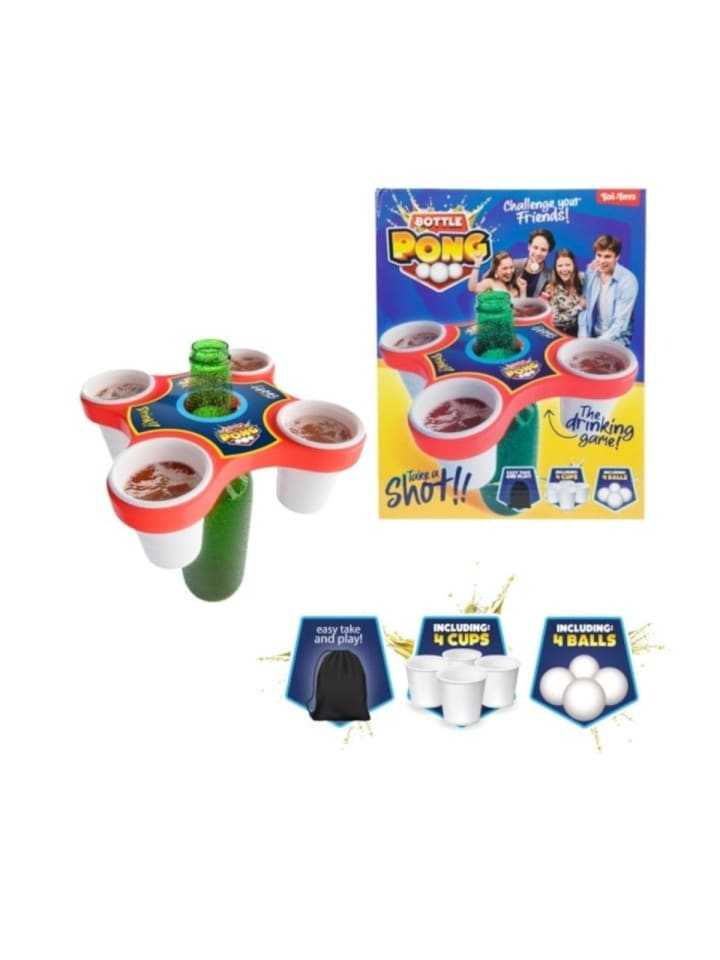 Toi-Toys Настольная игра Pong Hero в красном цвете
Toi-Toys Настольная игра Pong Hero в красном цвете