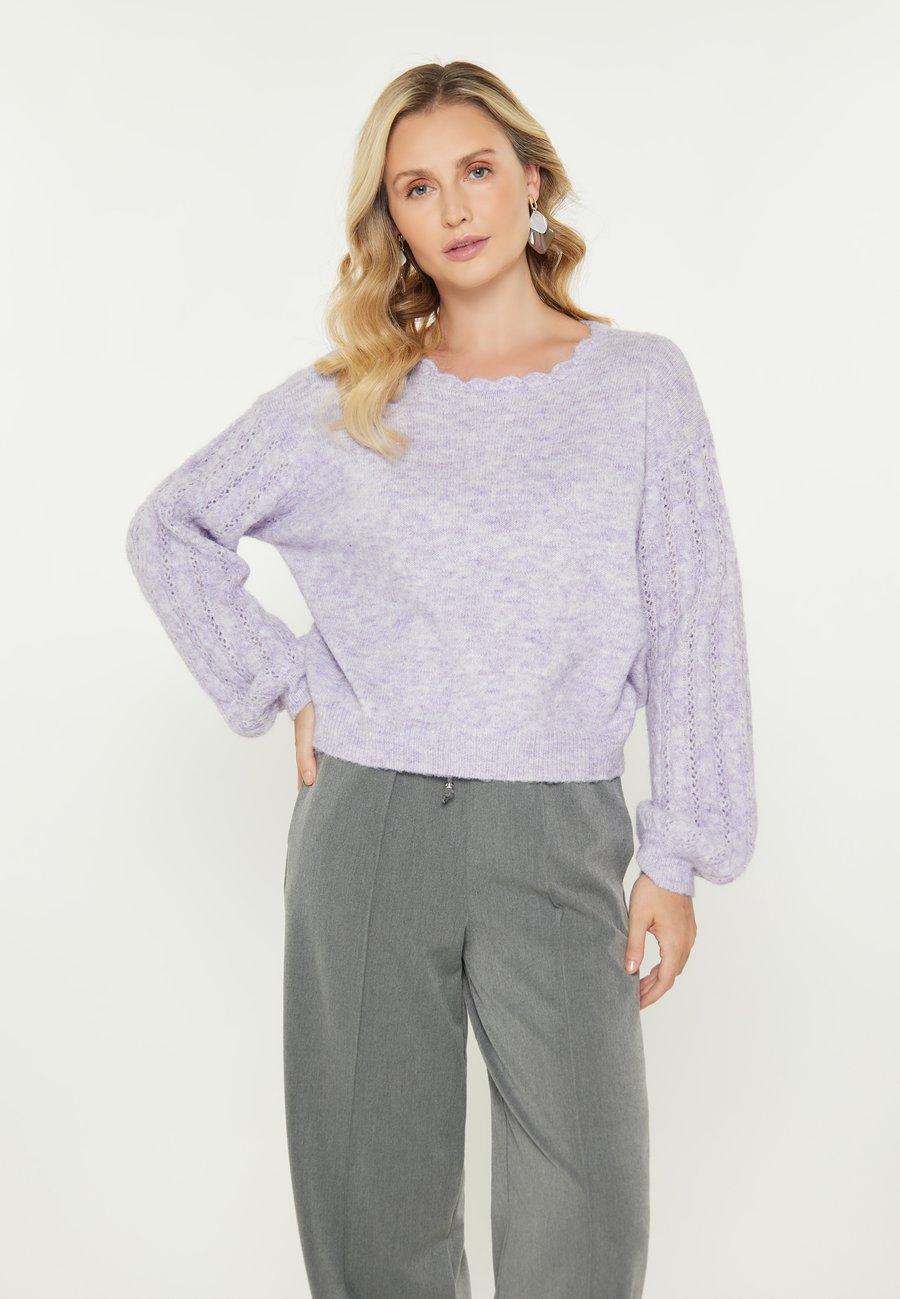 Джемпер usha Jumper, Lavender Melange/Purple
Джемпер usha Jumper, Lavender Melange/Purple