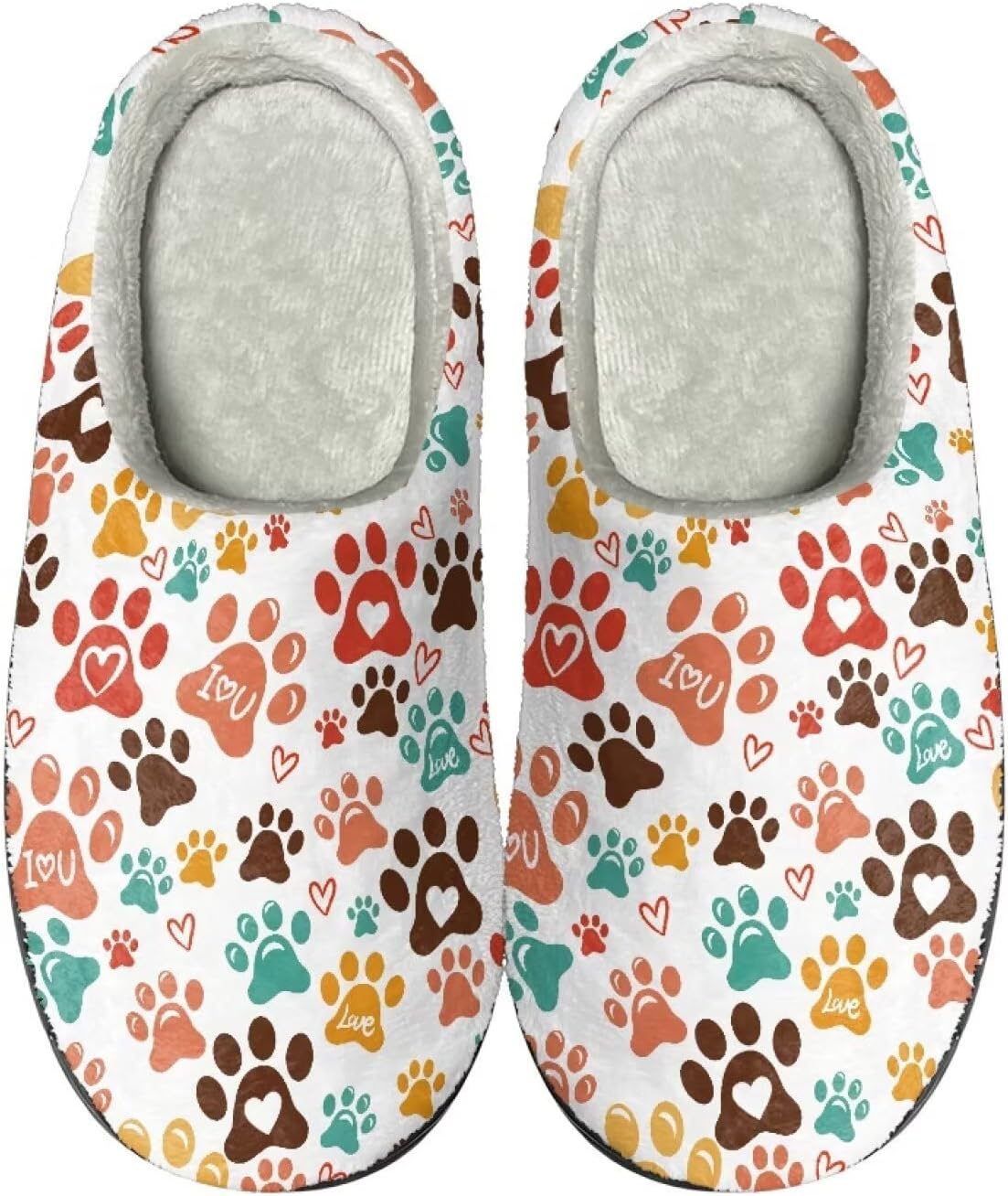 Удобные плюшевые тапочки Cadowhimsy с закрытым носком, домашние тапочки без шнурков, пушистые домашние тапочки для женщин и мужчин, для дома и улицы, Dog Cat Paw Love
Удобные плюшевые тапочки Cadowhimsy с закрытым носком, домашние тапочки без шнурков, пушистые домашние тапочки для женщин и мужчин, для дома и улицы, Dog Cat Paw Love