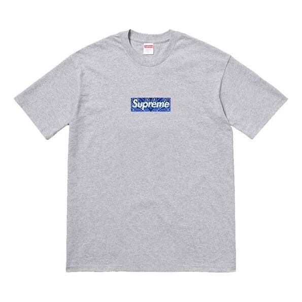 Футболка fw19 week 17 bandana box logo tee cashew short sleeve gray Supreme, серый
Футболка fw19 week 17 bandana box logo tee cashew short sleeve gray Supreme, серый