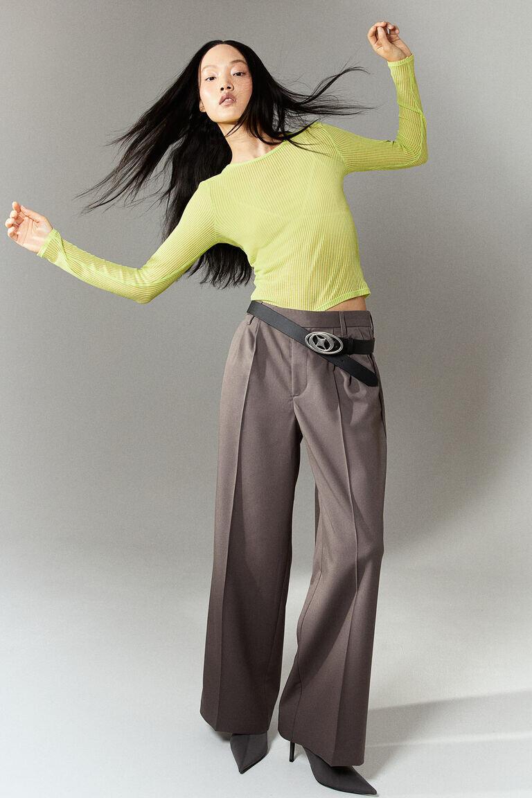 Индивидуальные брюки H&M, серый
Индивидуальные брюки H&M, серый