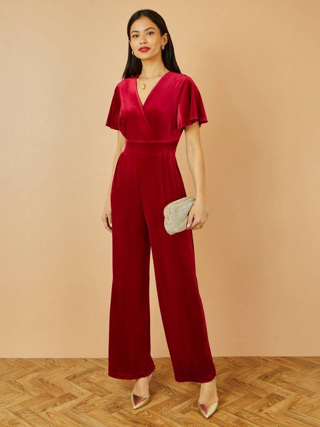 Ангельские рукава комбинезон с V-образным вырезом Yumi
Ангельские рукава комбинезон с V-образным вырезом Yumi