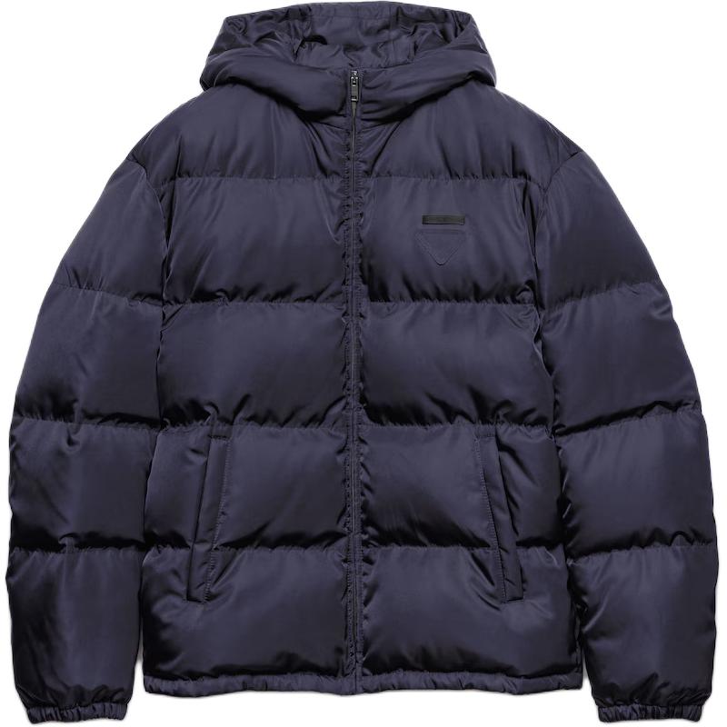 PRADA Утепленная худи на молнии, Blue
PRADA Утепленная худи на молнии, Blue