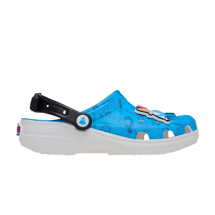 Кроссовки Crocs Disney x Classic Clog 'Alice in Wonderland Black Bow', синий
Кроссовки Crocs Disney x Classic Clog 'Alice in Wonderland Black Bow', синий