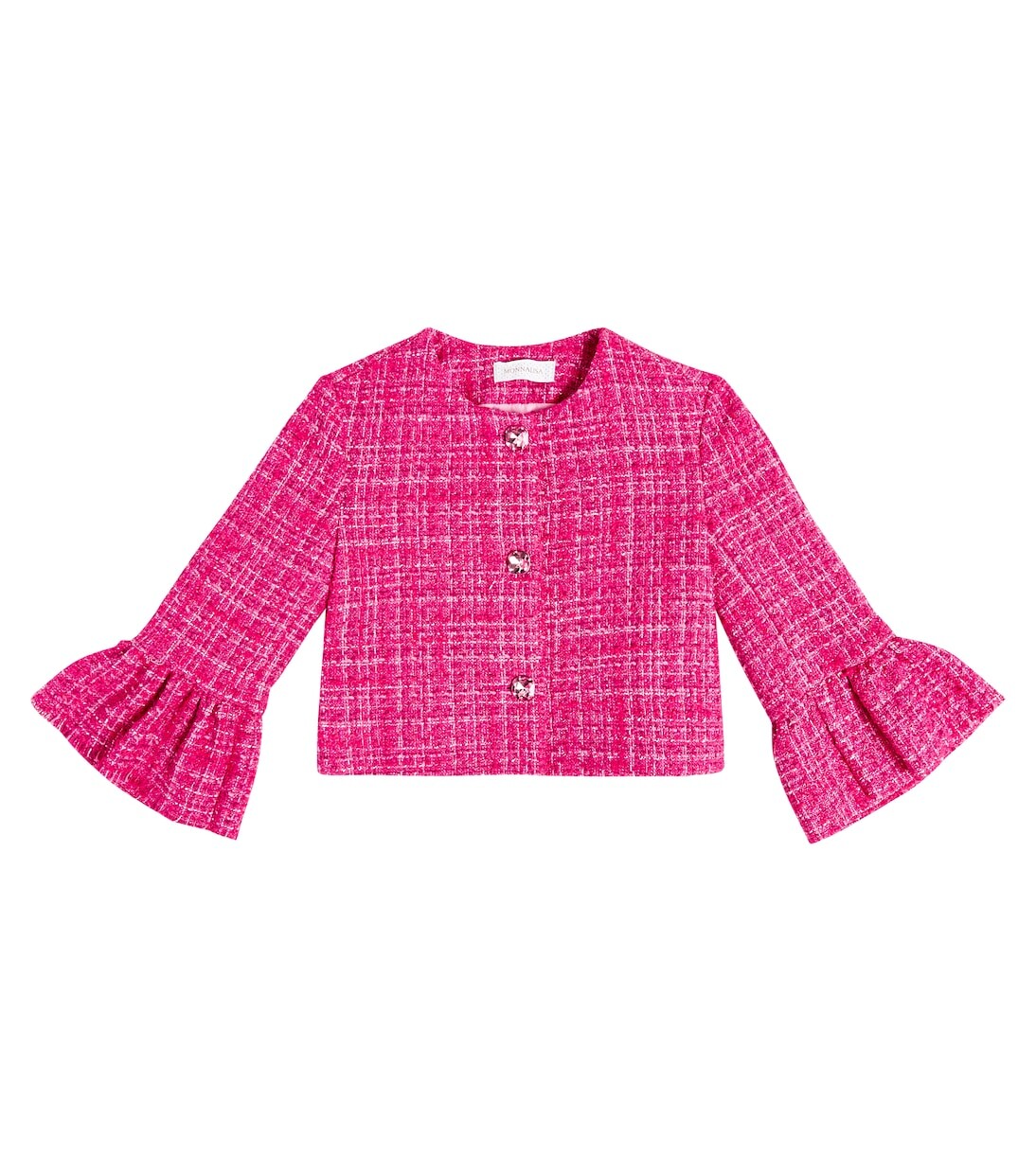 Жакет-букле из смесового хлопка Monnalisa, мультиколор
Жакет-букле из смесового хлопка Monnalisa, мультиколор