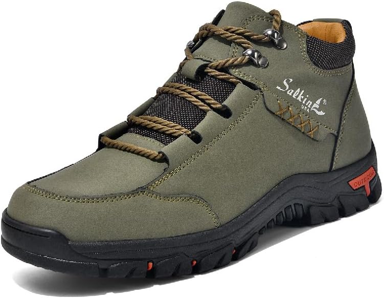 Ботинки для мужчин Asifn для походов, нескользящие, дышащие, удобные, для вождения и активного отдыха, легкие, повседневные оксфорды на щиколотку, зеленый
Ботинки для мужчин Asifn для походов, нескользящие, дышащие, удобные, для вождения и активного отдыха, легкие, повседневные оксфорды на щиколотку, зеленый