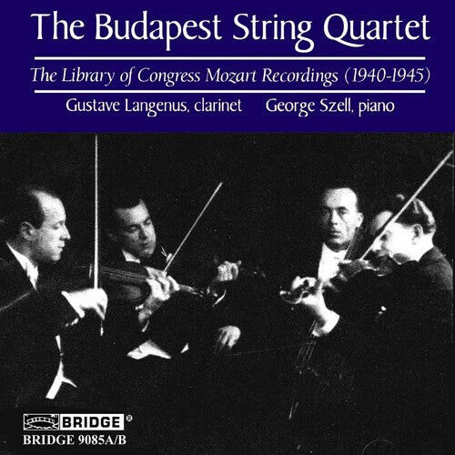 CD диск Mozart / Budapest String / Szell / Langenus: Library of Congress: Mozart
CD диск Mozart / Budapest String / Szell / Langenus: Library of Congress: Mozart
