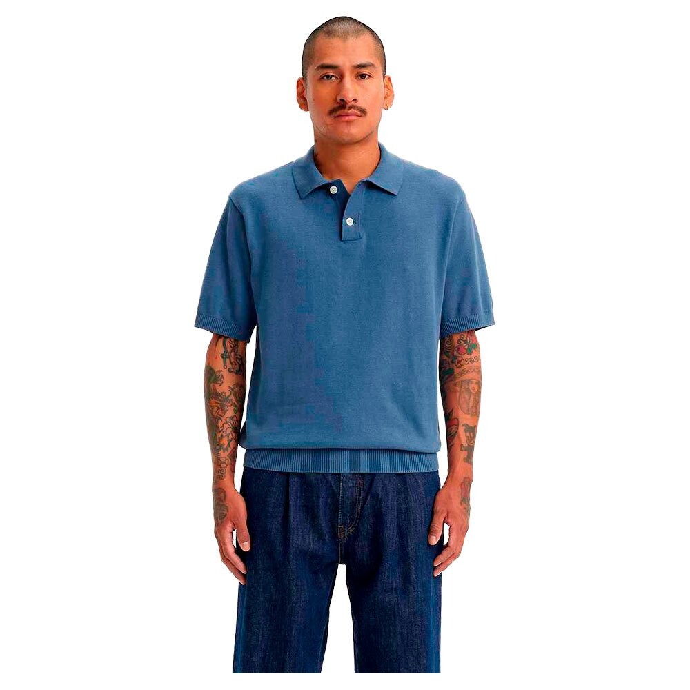 Поло с коротким рукавом Levi's Sweater Knit, синий
Поло с коротким рукавом Levi's Sweater Knit, синий