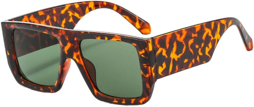 Популярные модные квадратные цветные солнцезащитные очки для женщин в стиле ретро с широкими дужками, солнцезащитные очки UV400 для мужчин MTZJH, Leopard Dark Green
Популярные модные квадратные цветные солнцезащитные очки для женщин в стиле ретро с широкими дужками, солнцезащитные очки UV400 для мужчин MTZJH, Leopard Dark Green